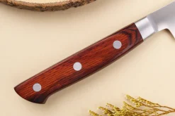 Couteau d'office 13,5cm japonais Satake Cutlery Brown Pakkawood