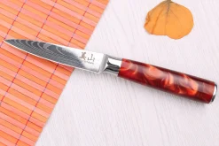 Couteau d'office 8cm Kutoyama Red Flame