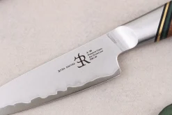 Couteau d'office 9cm Ryda Knives A-30 San Maï et manche en noyer