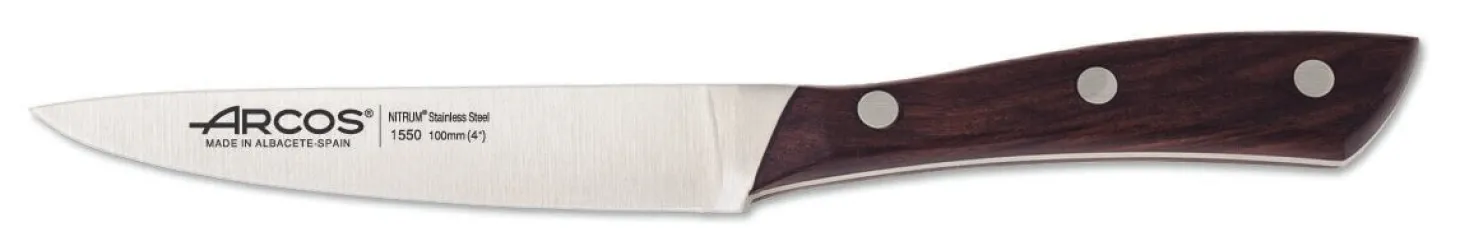Couteau d'office forgé Arcos Natura 10cm palissandre