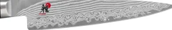 Couteau d'office japonais long Miyabi 5000FCD lame 11cm damas 48 couches manche pakkawood