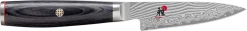 Couteau d'office japonais Miyabi 5000FCD lame 9cm damas 48 couches manche pakkawood