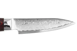 Couteau d'office japonais Yaxell SUPERGOU lame 10cm damas 161 couches