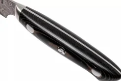 Couteau d'office japonais Zwilling Kramer Euro Stainless 9cm damassé manche en micarta
