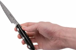 Couteau d'office japonais Zwilling Kramer Euro Stainless 9cm damassé manche en micarta