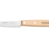 Couteau d'office Nogent Classic manche en hêtre lame lisse 9cm