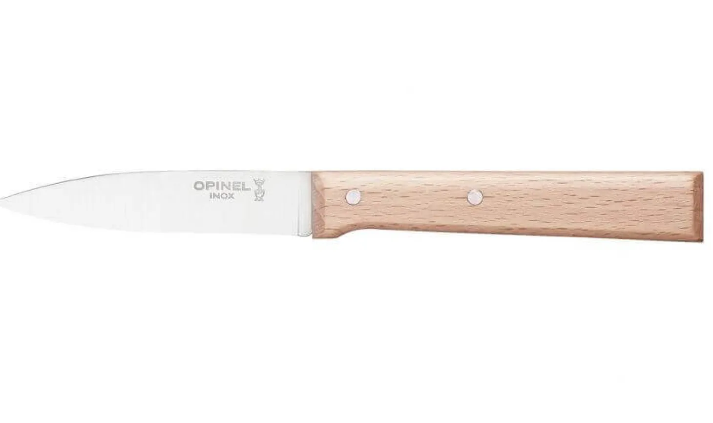 Couteau d'office Opinel Parallèle n°126 lame 8cm manche hêtre