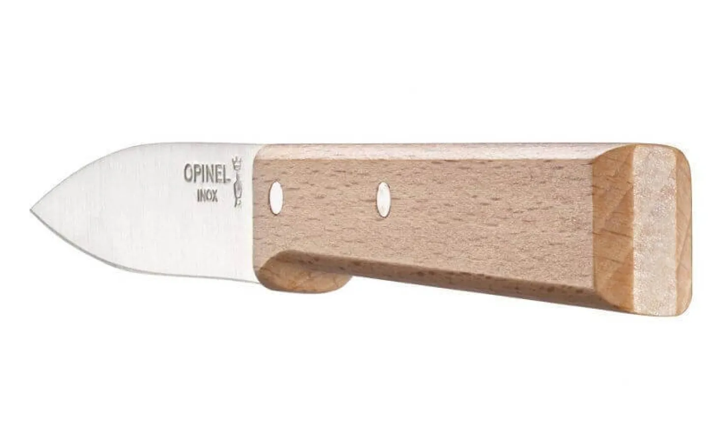 Couteau d'office Opinel Parallèle n°126 lame 8cm manche hêtre