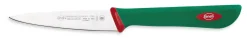 Couteau d'office professionnel SANELLI Premana lame semi-rigide 10cm manche vert