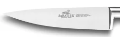 Couteau d'office SABATIER Idéal Inox 100% forgé rivets laiton lame 10cm