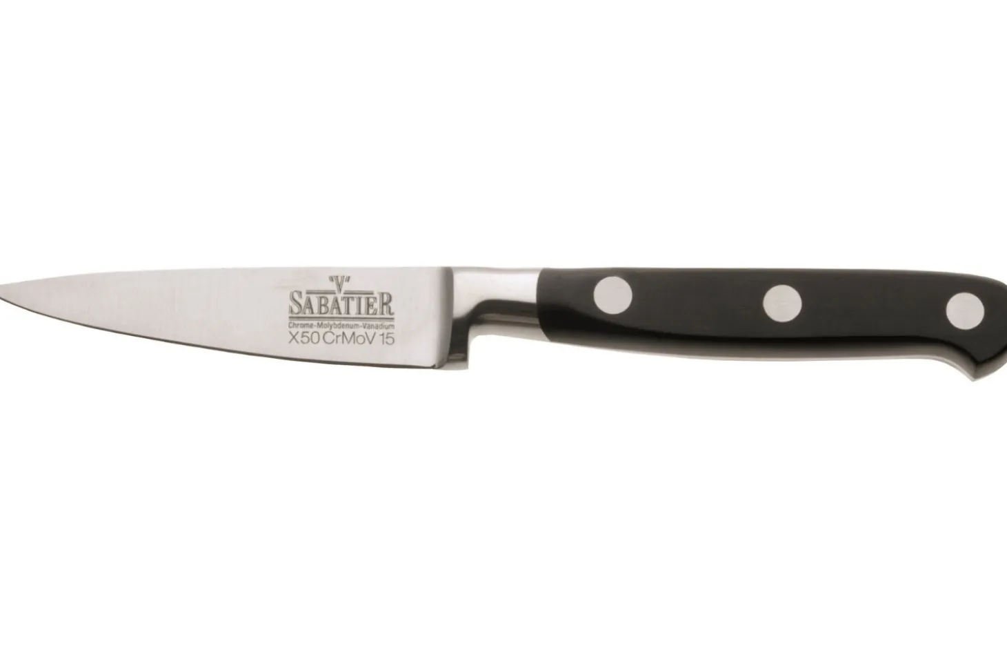 Couteau d'office V. Sabatier lame inox 8,5cm manche ABS