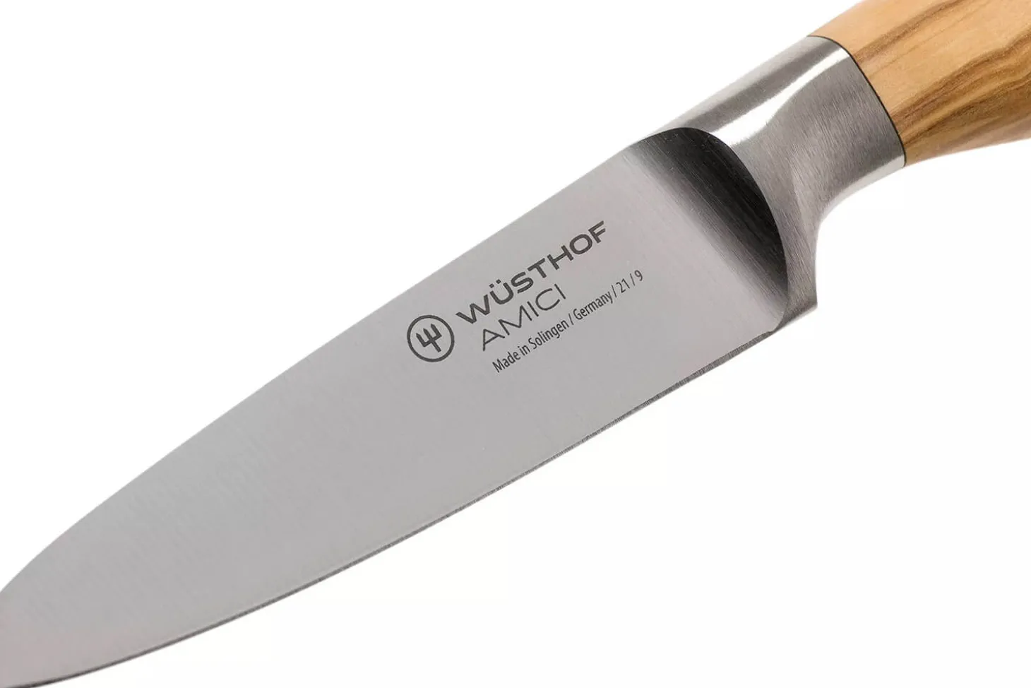 Couteau d'office Wüsthof Amici forgé 9cm en bois d'olivier