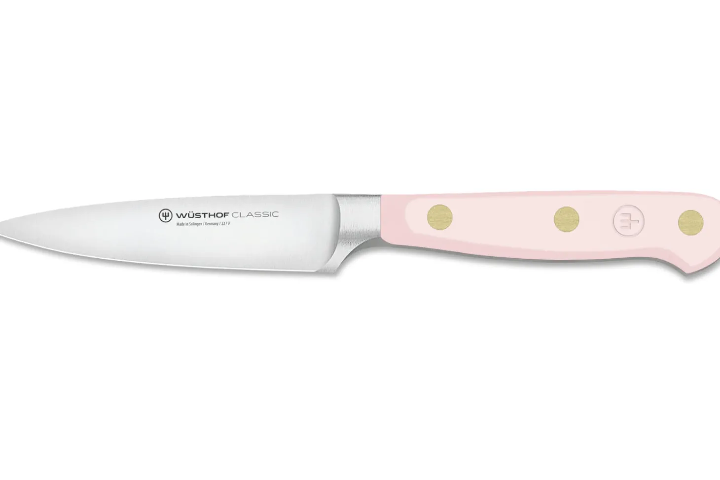 Couteau d'office Wusthof Classic Colour Pink Himalayan Salt forgé lame 9cm
