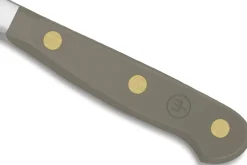 Couteau d'office Wusthof Classic Colour Velvet Oyster forgé lame 9cm