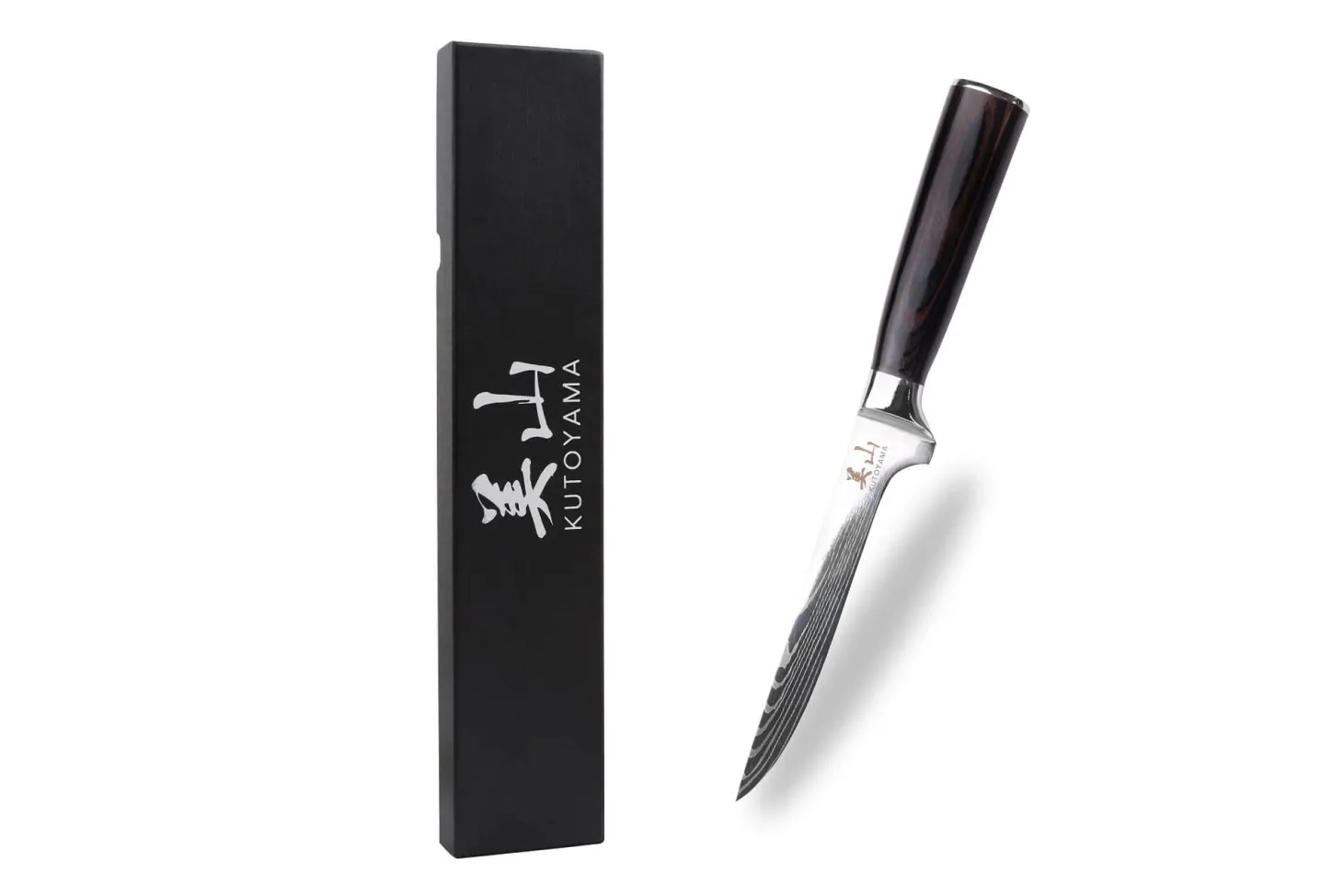 Couteau à désosser 15cm Kutoyama Black Pakka