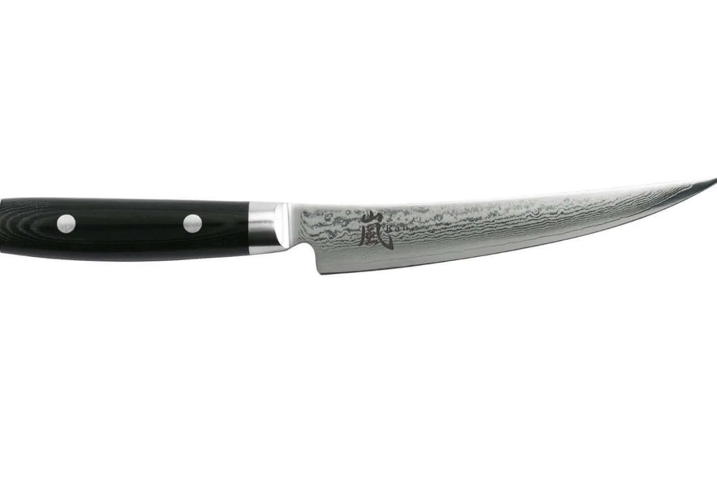 Couteau à désosser japonais Yaxell RAN lame 15cm damas 69 couches
