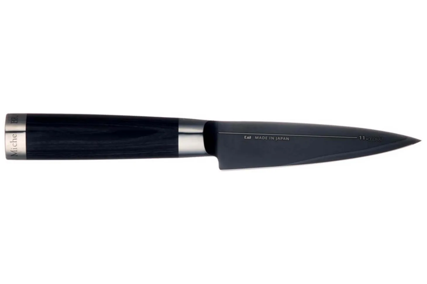 Couteau à désosser Kai Michel Bras n°8 11,5cm acier inox SG2 + fourreau en bois