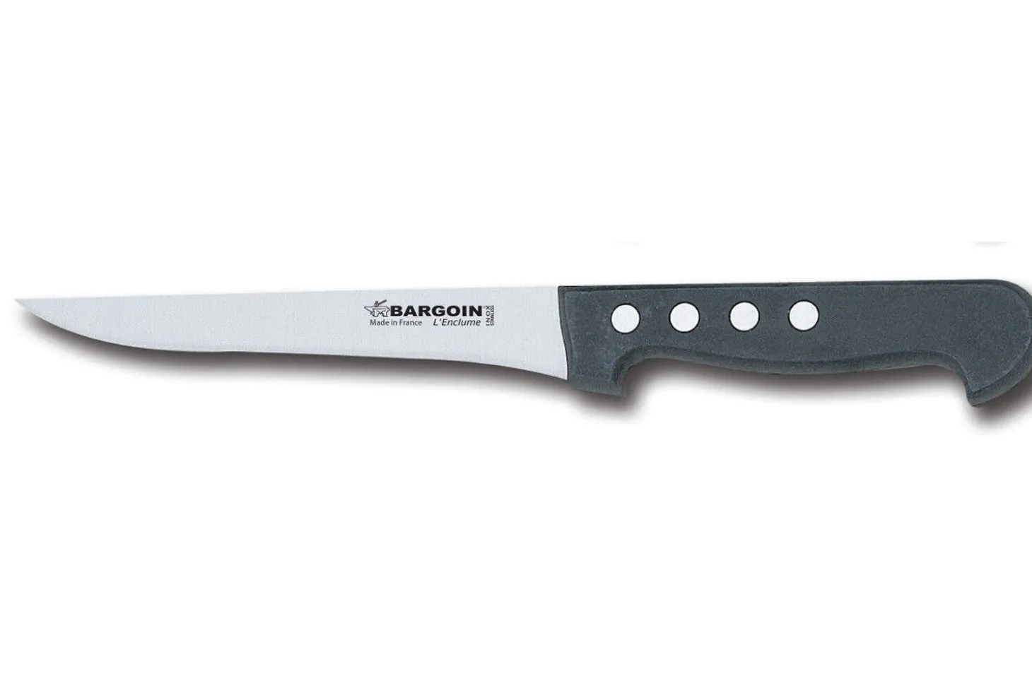 Couteau à désosser lame droite 17cm Classic 4 rivets Bargoin