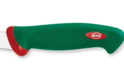 Couteau à désosser professionnel Sanelli Premana lame renversée 15cm manche vert