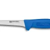 Couteau à désosser professionnel Fischer HACCP lame droite 14cm manche bleu