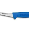 Couteau à désosser professionnel Fischer HACCP lame courbée 15cm manche bleu