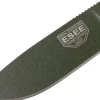 Couteau Esee 4 ESEE-4P-OD lame acier carbone vert 11,6cm manche G10 orange + étui