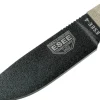 Couteau Esee 4 4PB-017 lame acier carbone 11,6cm manche micarta vert clair + étui