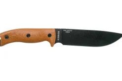 Couteau Esee 6 6PB-011 lame carbone 16,5cm manche G10/micarta marron + étui