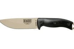 Couteau Esee 5 5PDT-004 lame carbone 13,2cm manche G10 noir/rouge + étui