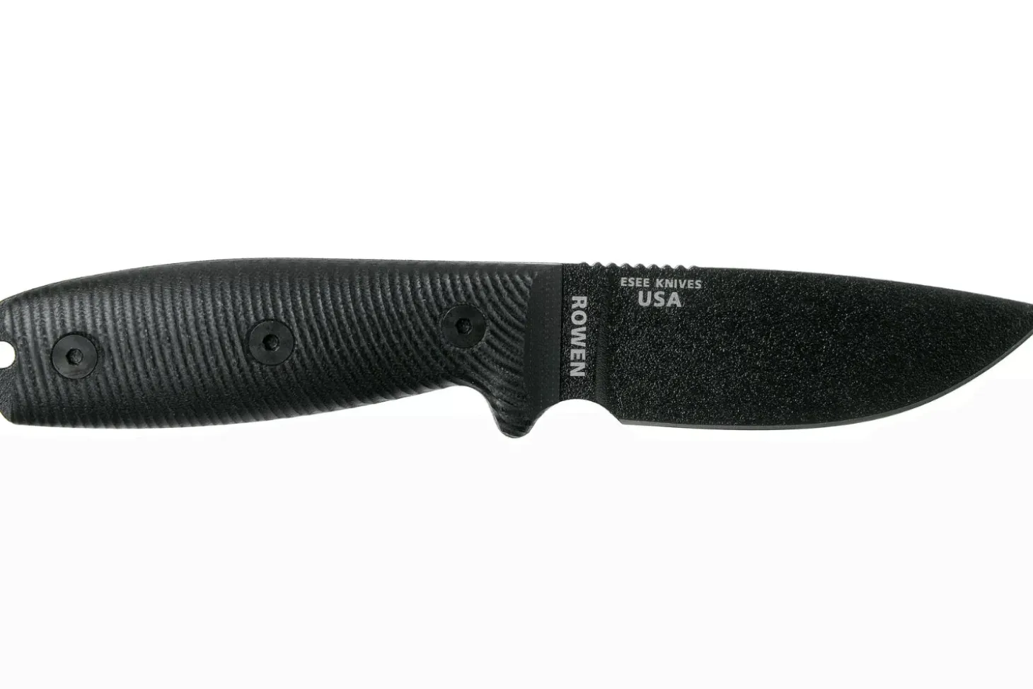 Couteau Esee 3 3PMB-001 lame acier carbone 8,8cm manche G10 noir + étui