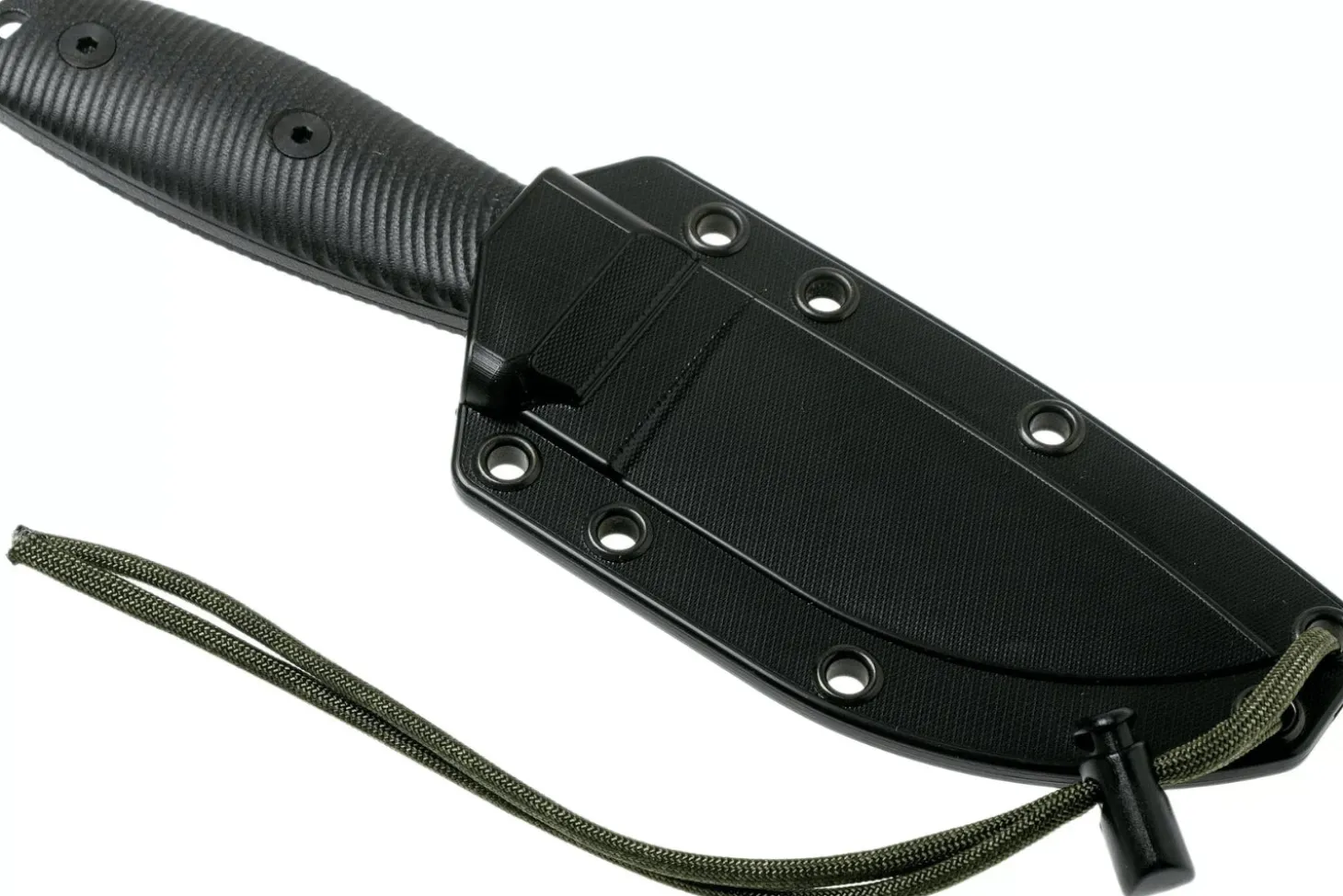 Couteau Esee 3 3PMB-001 lame acier carbone 8,8cm manche G10 noir + étui