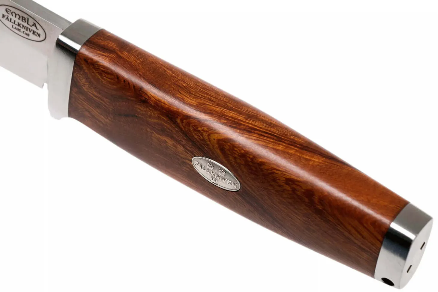 Couteau Fallkniven Embla SK2 lame 10cm manche bois de fer + étui en cuir