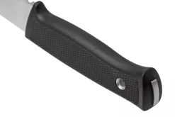 Couteau Fallkniven F1 VGWolf Swedish Air Force lame 9,7cm manche thermorun noir + étui en cuir
