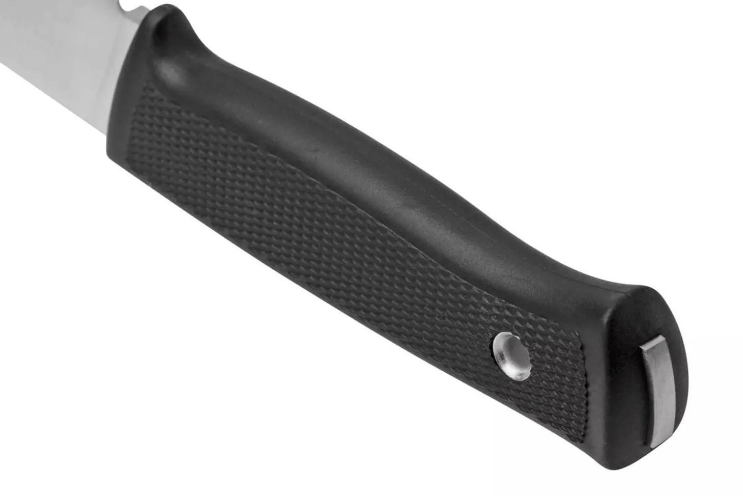 Couteau Fallkniven F1 VGWolf Swedish Air Force lame 9,7cm manche thermorun noir + étui en cuir