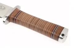 Couteau Fallkniven Thor NL1 lame Bowie 25cm manche cuir + étui en cuir