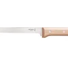 Couteau filet de sole Opinel Parallèle n°121 lame 18cm manche hêtre