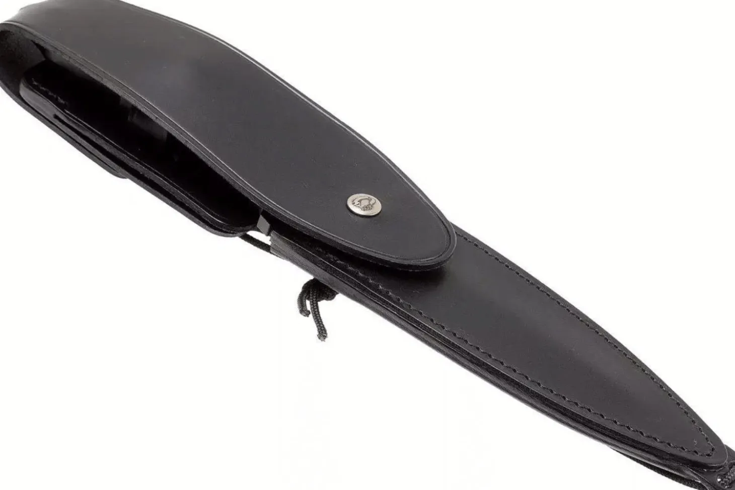 Couteau Fox Military Modras FX.507 lame 17,5cm manche G10 noir + étui en cuir