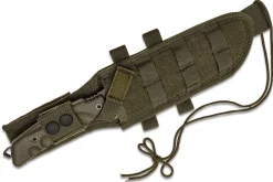 Couteau Fox Military Parang 21717 lame 17cm manche Forprene + étui en nylon + kit de survie