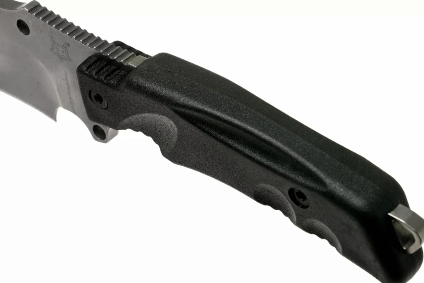 Couteau Fox Military Rimor FX.9CM07 17,5cm manche nylon/fibres de verre noir + étui