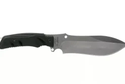 Couteau Fox Military Rimor FX.9CM07 17,5cm manche nylon/fibres de verre noir + étui
