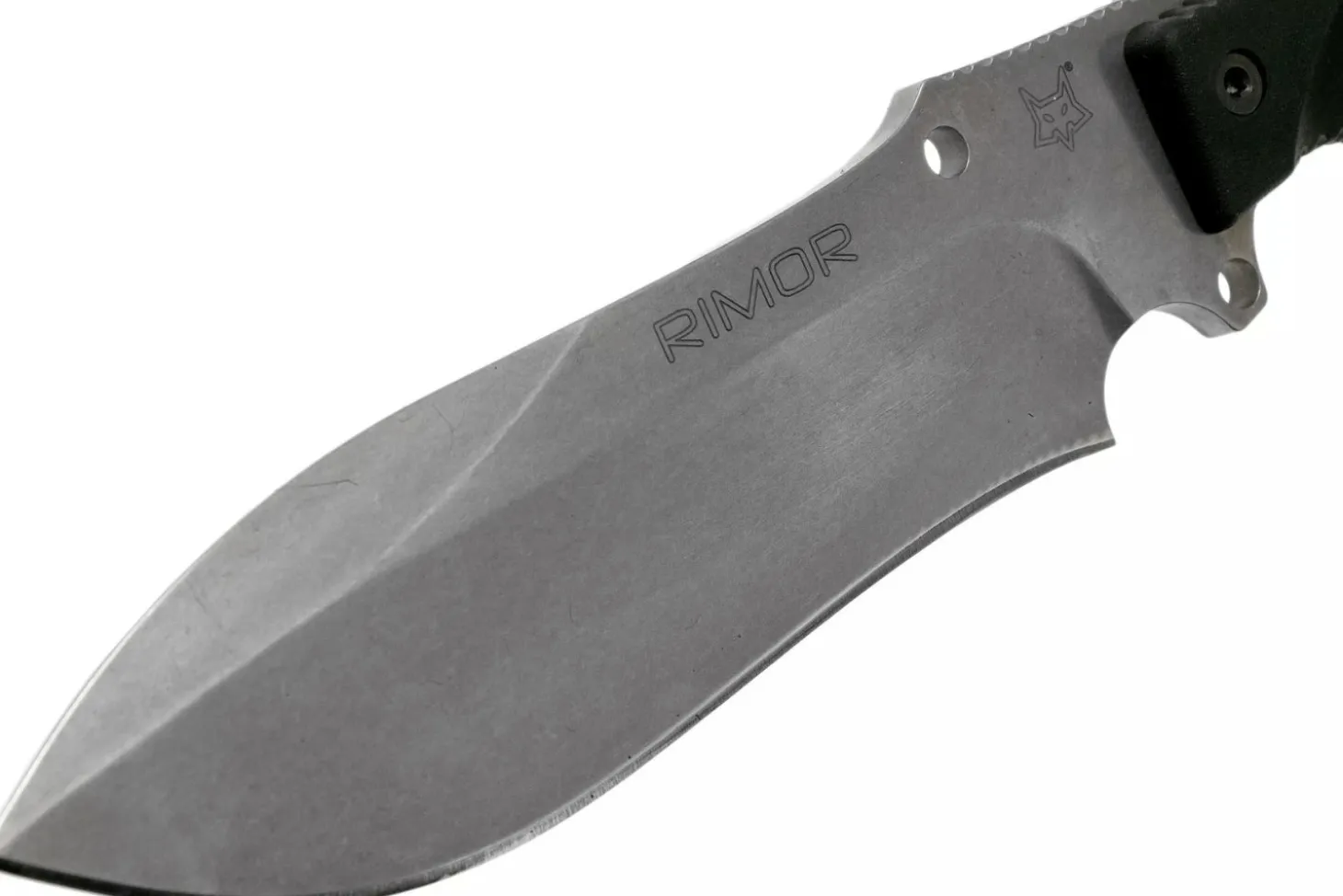 Couteau Fox Military Rimor FX.9CM07 17,5cm manche nylon/fibres de verre noir + étui