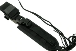 Couteau Fox Military Rimor FX.9CM07OD 17,5cm manche nylon/fibres de verre vert + étui