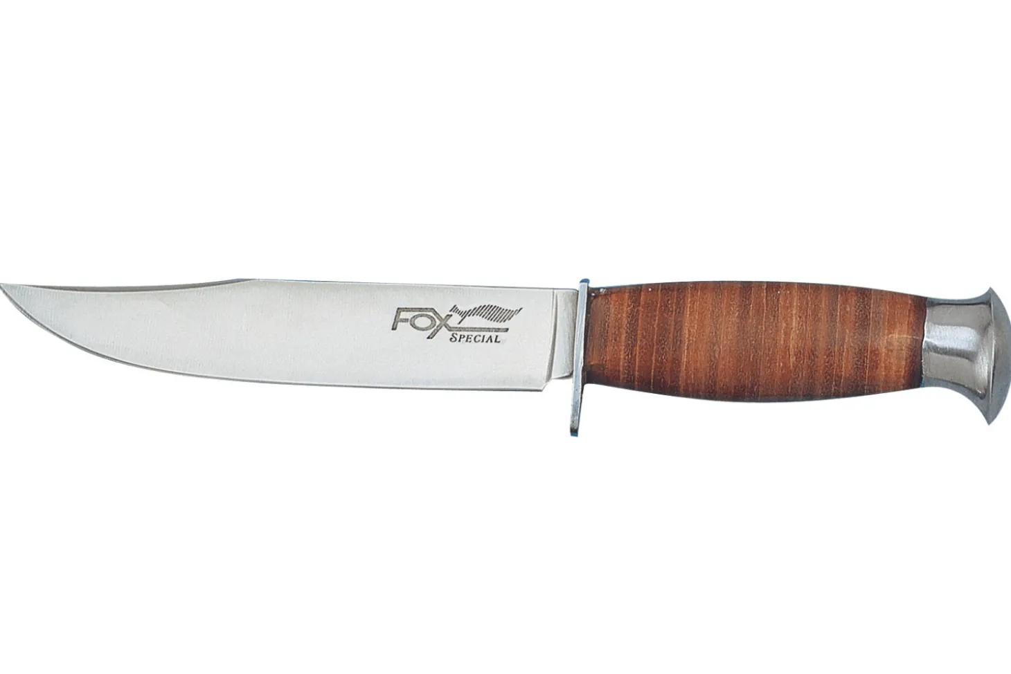 Couteau Fox Scout 610.11 lame 11cm manche en cuir