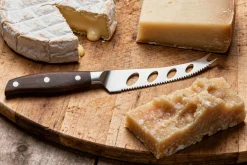 Couteau à fromage 13cm Guillaume Leonard Cuistot en acier inoxydable et bois de santal rouge
