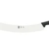 Couteau à fromage et pizza professionnel Icel 38cm double manche noir
