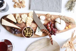 Couteau à fromage Forge de Laguiole par André et Michel Bras manche en stamina naturel