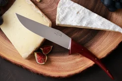 Couteau à fromage Jojo Long Legs Forge de LAGUIOLE design STARCK rouge