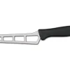 Couteau à fromage professionnel Ambrogio Sanelli Supra ajouré noir 14cm