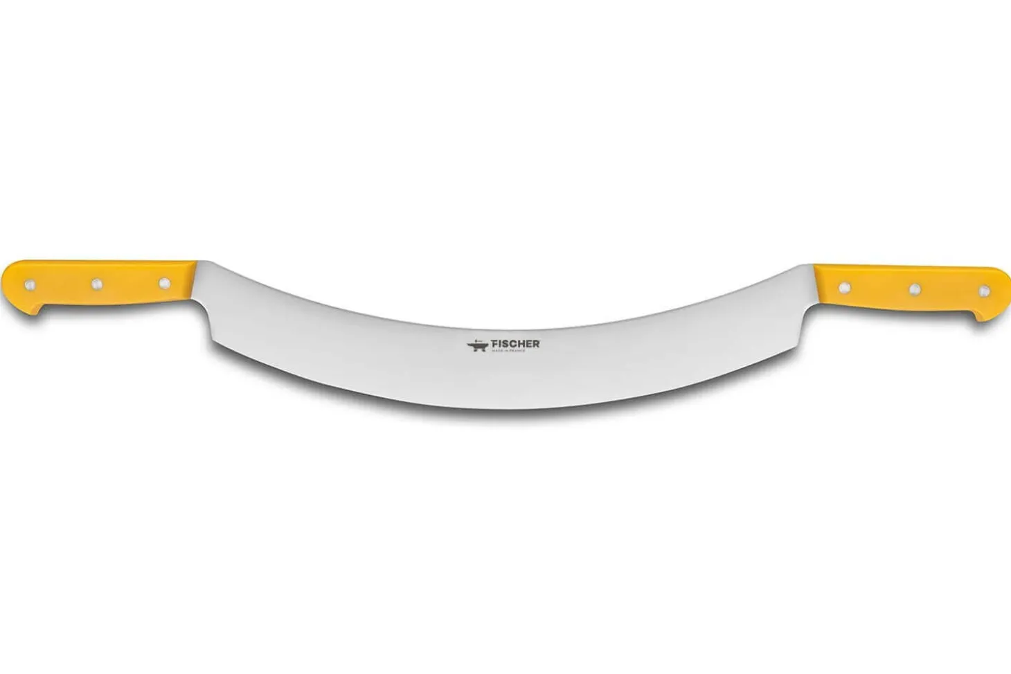 Couteau à fromage professionnel Fischer 2 manches lame courbée 35cm