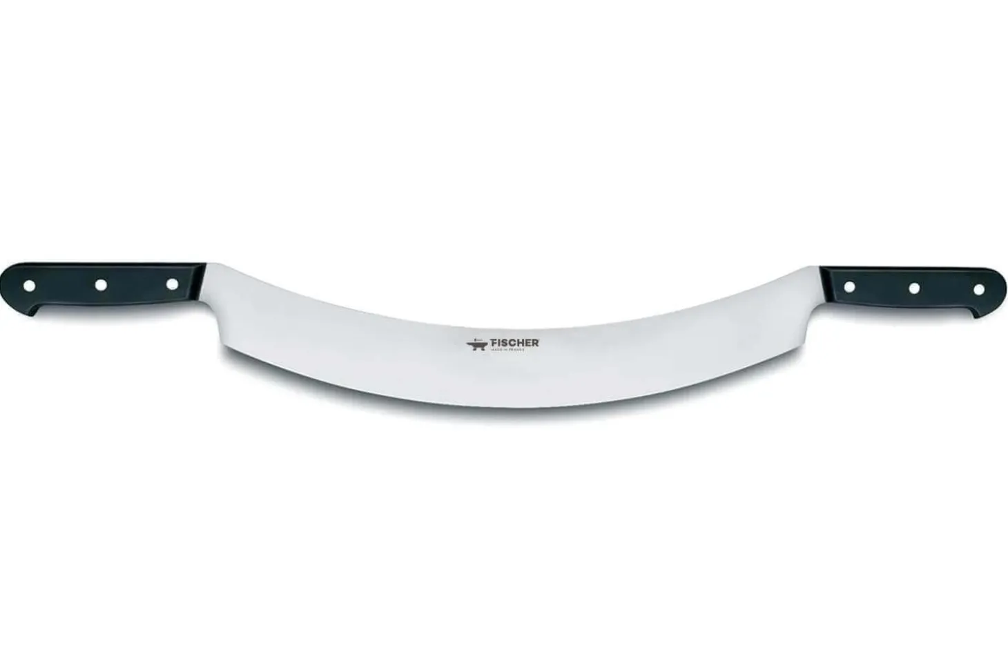 Couteau à fromage professionnel Fischer 2 manches lame courbée 35cm